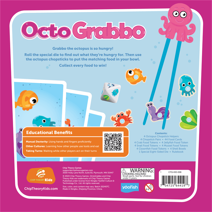 Octograbbo Box Back Cover