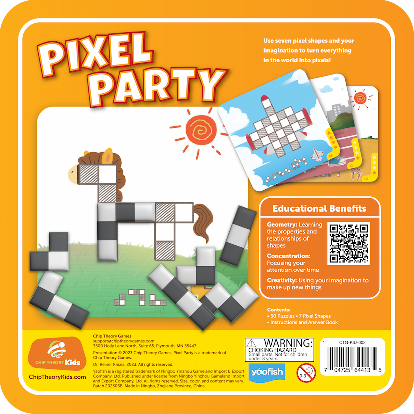 Pixel Party Box Back Cover